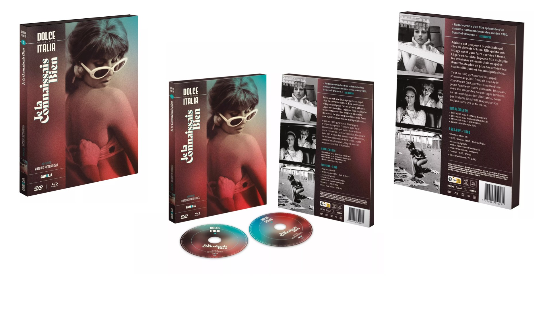 JE LA CONNAISSAIS BIEN - COFFRET BLU-RAY/DVD
