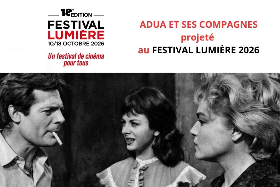 ADUA ET SES COMPAGNES AU FESTIVAL LUMIÈRE 2026